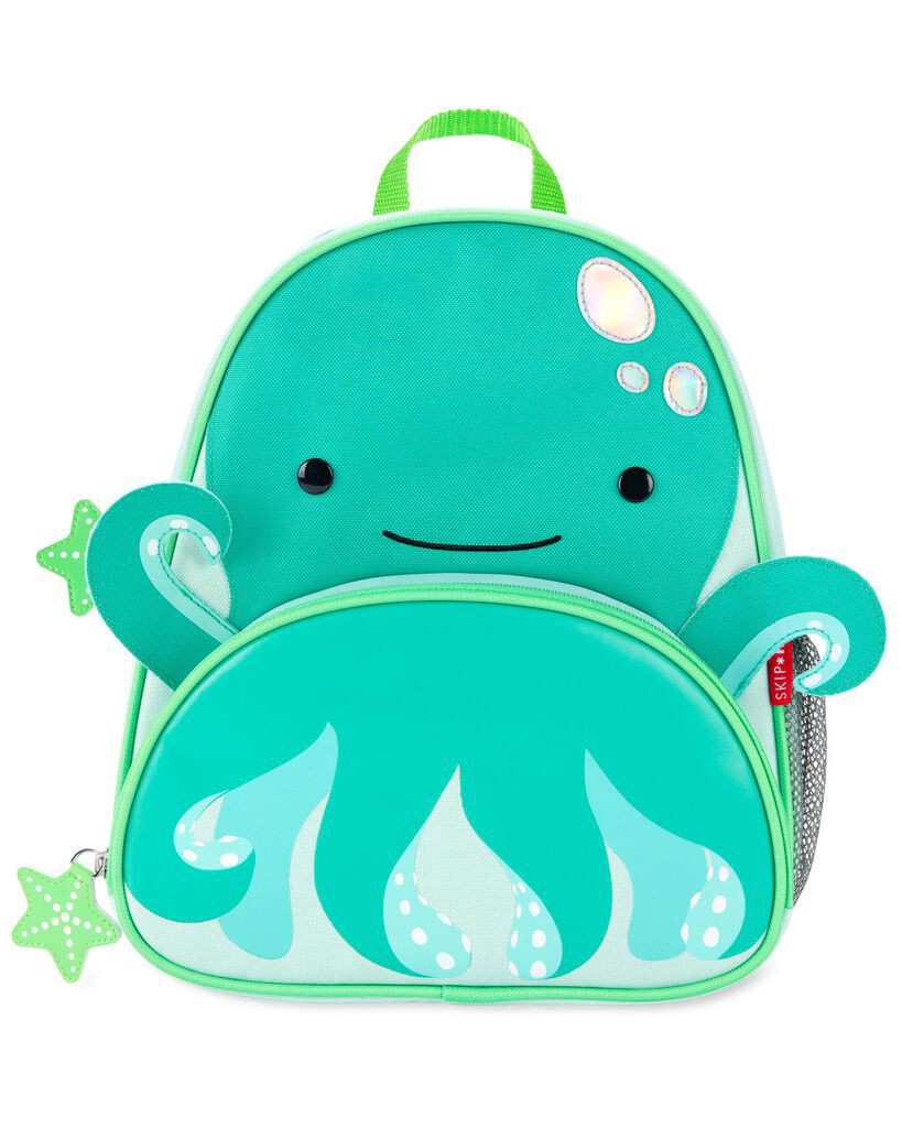 slide 2 of 2, Skiphop Zoo Little Kid Backpack - Octopus Octopus NS, 1 ct