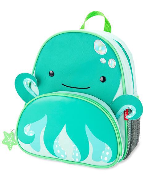 slide 1 of 2, Skiphop Zoo Little Kid Backpack - Octopus Octopus NS, 1 ct