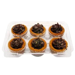 Chocolate Chip Chocolate Cookie Cupcakes, 6 ct