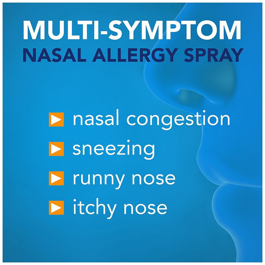 slide 4 of 5, Walgreens 24 Hour Multi-Symptom Allergy Nasal Spray, 0.57 fl oz