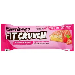 Fitcrunch High Protein Strawberry Strudel Baked Bar 1.62 oz