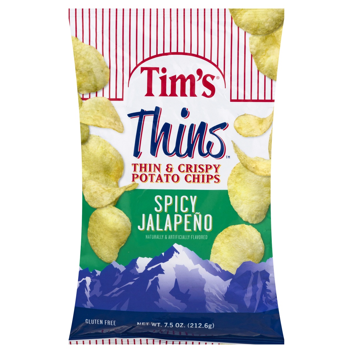 Tim's Thin Jalapeno Potato Chips 7.5 oz Shipt