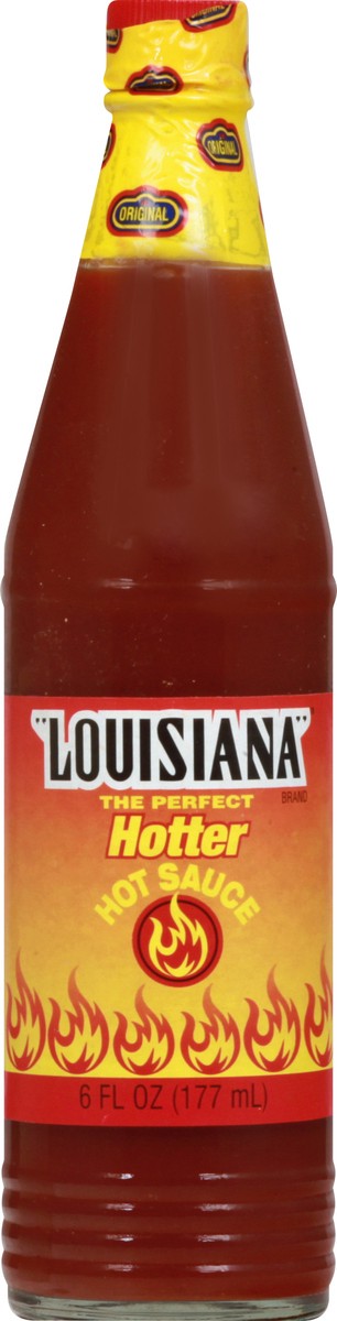 slide 1 of 9, Louisiana Hotter Hot Sauce 6 oz, 6 oz