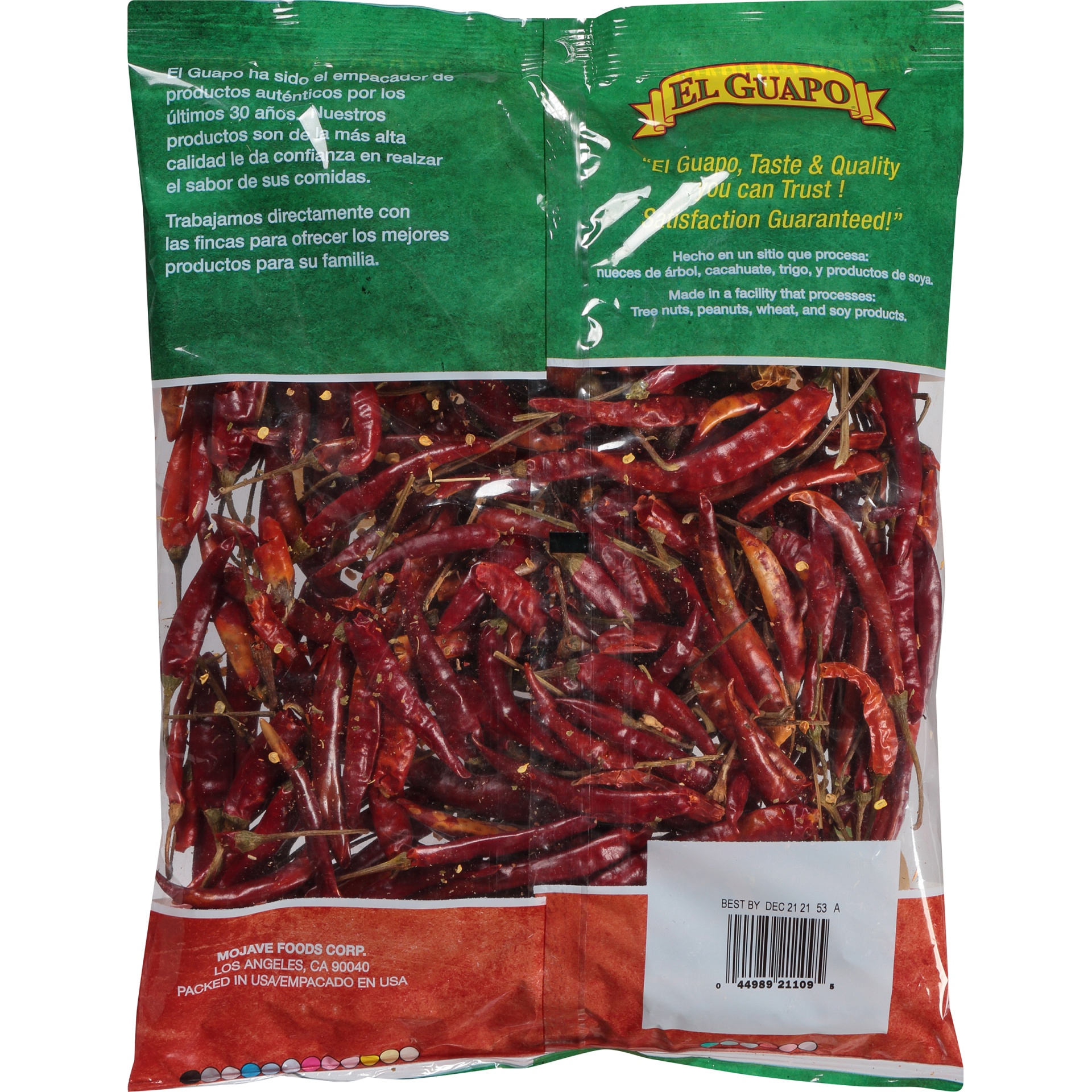 El Guapo Whole Arbol Chili Pods (Chile de Arbol Entero) 7.5 oz Shipt
