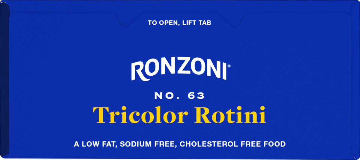 slide 5 of 9, Ronzoni Tricolor Rotini, 12 oz, Colorful Non-GMO Pasta Spirals, 12 oz