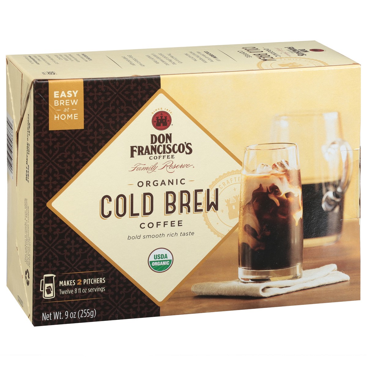 slide 14 of 14, Don Francisco's Family Reserve Cold Brew Organic Coffee - 9 oz, 9 oz