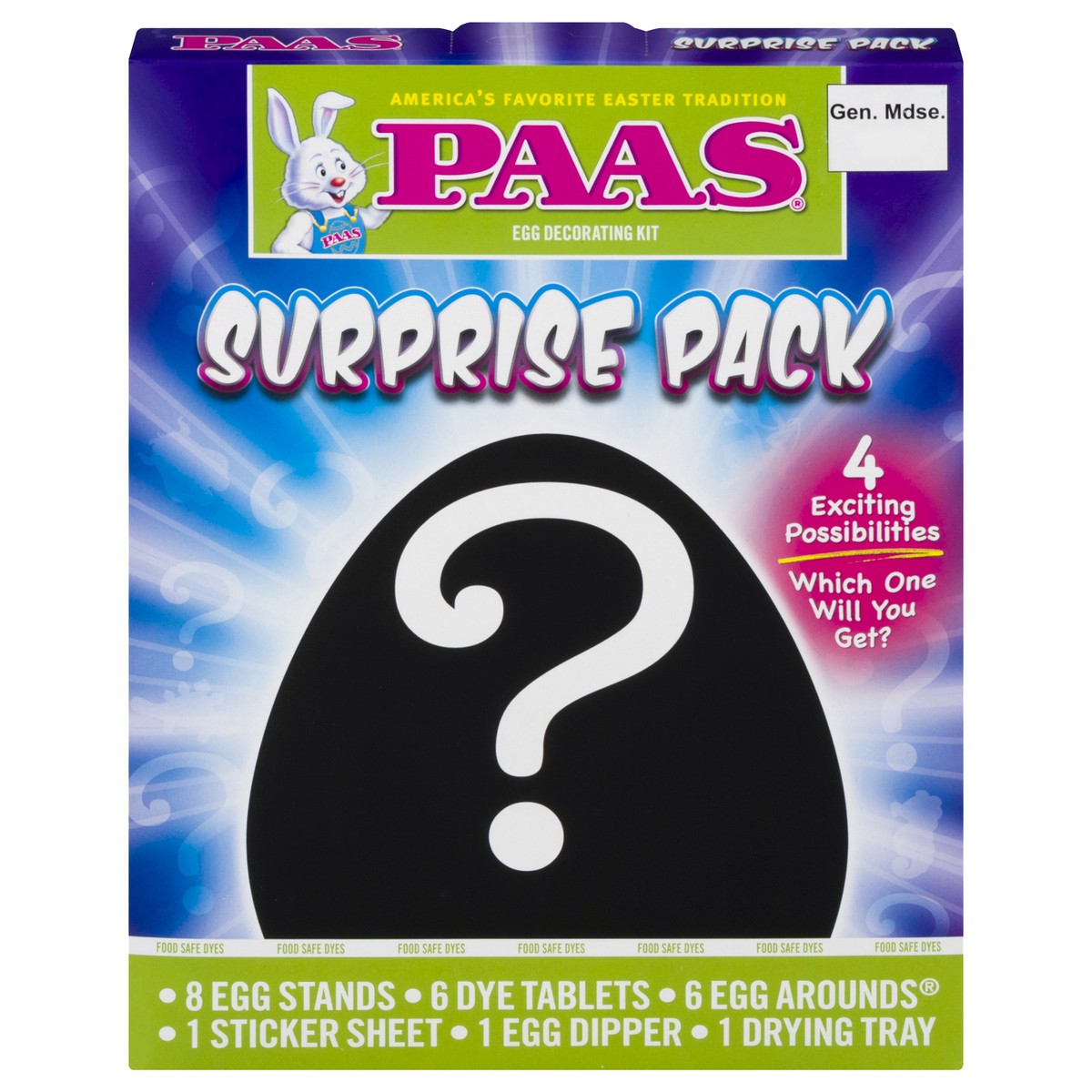 slide 1 of 12, Paas Egg Kit Surprise Pack, 1 ct