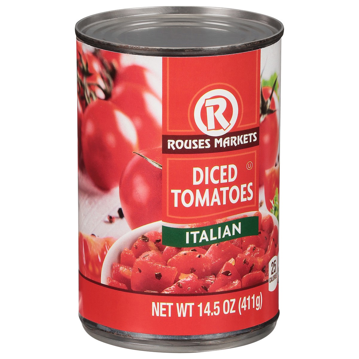 slide 9 of 11, Rouses Markets Italian Diced Tomatoes 14.5 oz, 14.5 oz