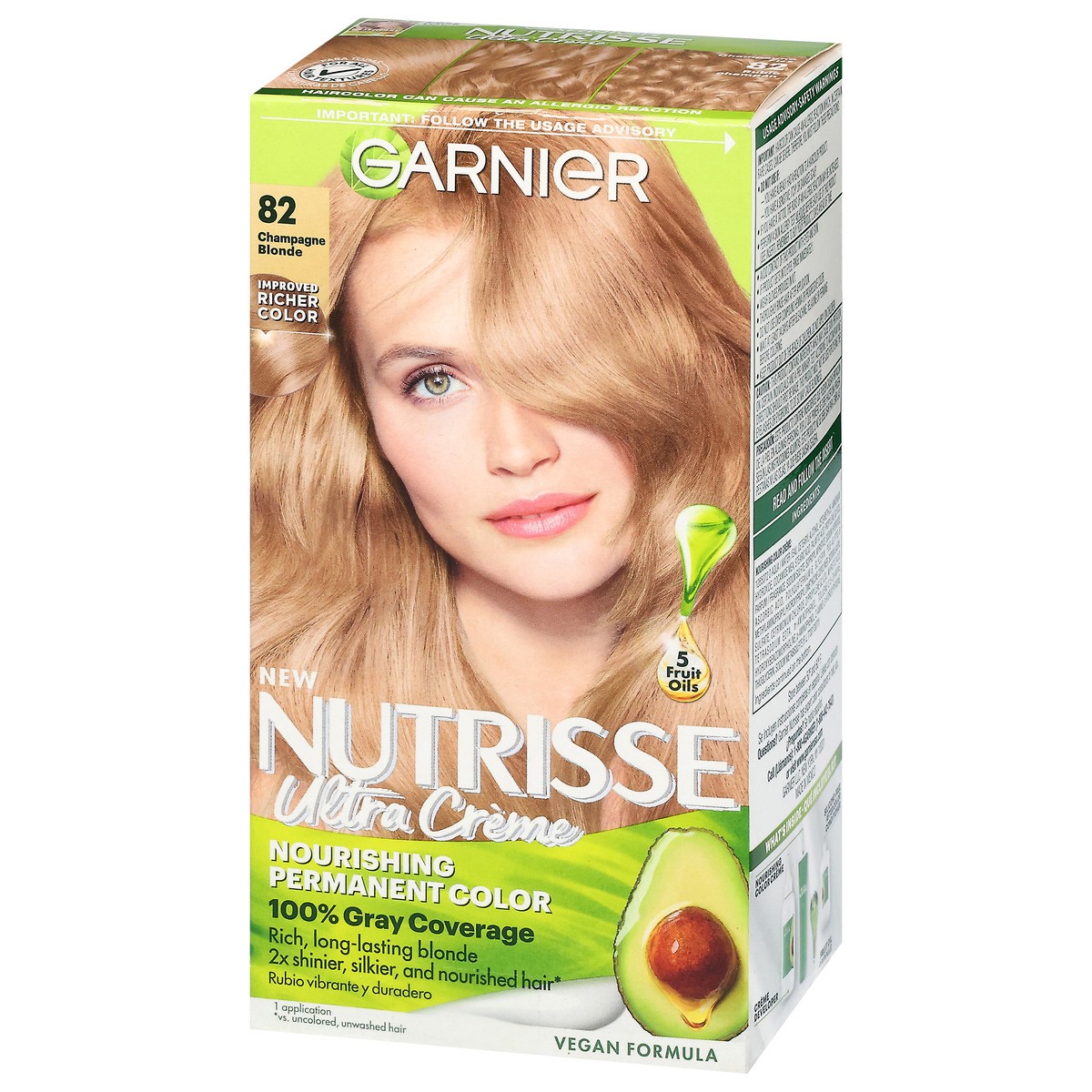 slide 4 of 11, Garnier Champagne Blonde 82 Ultra Creme Permanent Hair Color 1 ea, 1 ct