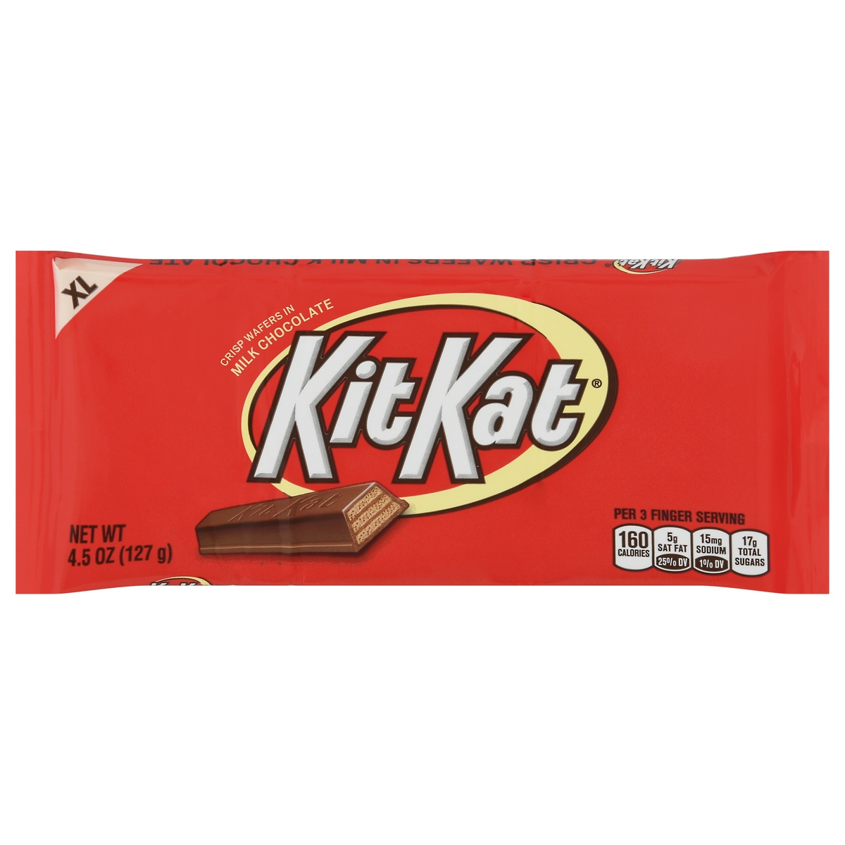 slide 1 of 1, Kit Kat Extra Large Chocolate Bar - 4.5oz, 