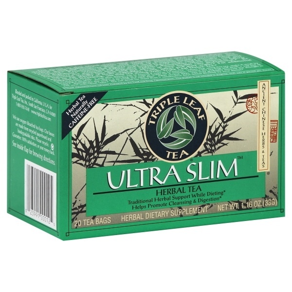 slide 1 of 1, NON BRAND Triple Leaf Ultra Slim Tea 20Ct, 1 ct