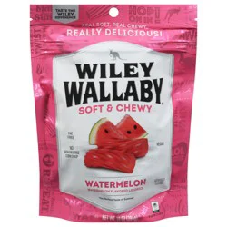 Wiley Wallaby Soft & Chewy Watermelon Flavored Licorice 10 oz