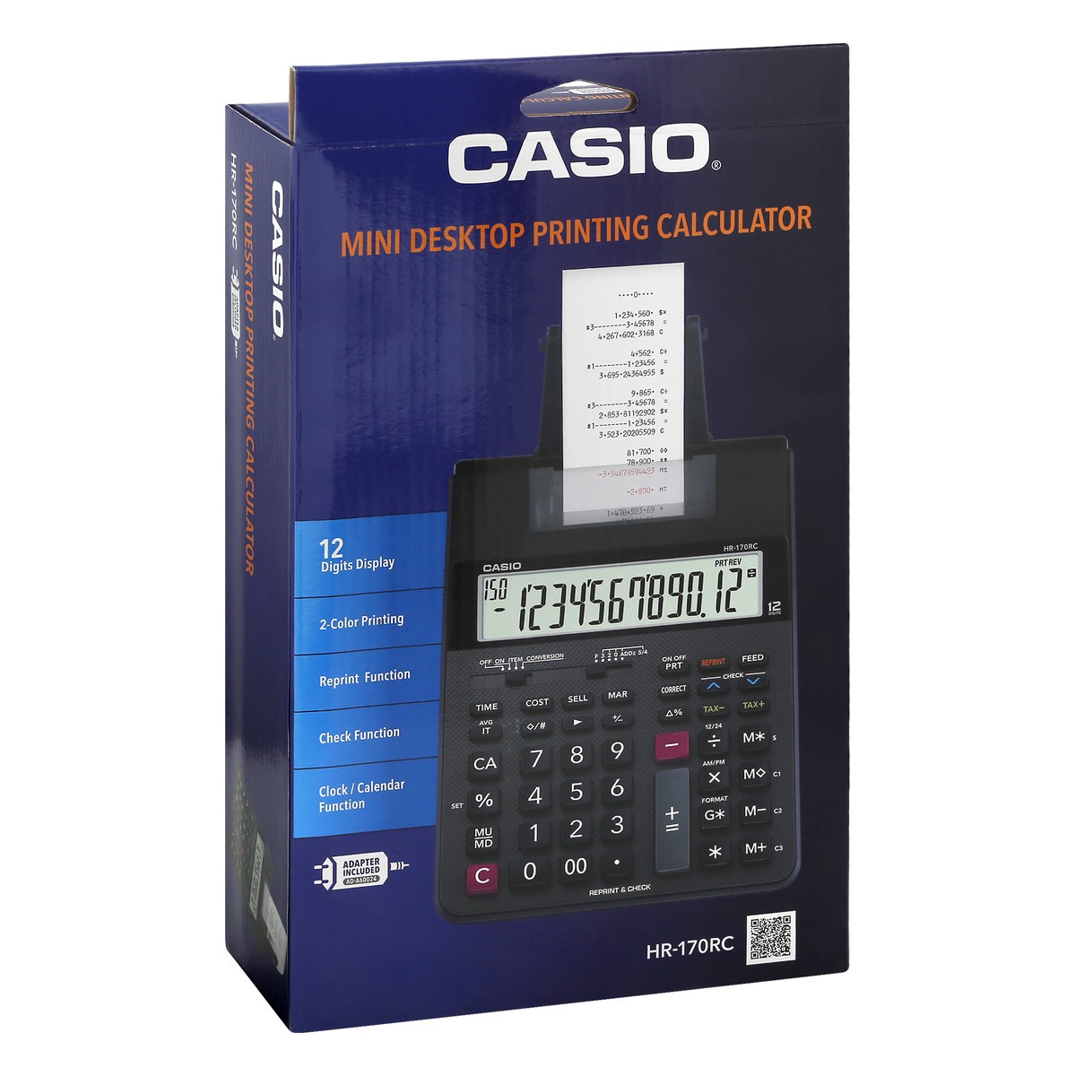 slide 9 of 9, Casio Printing Calculator, 1 ct