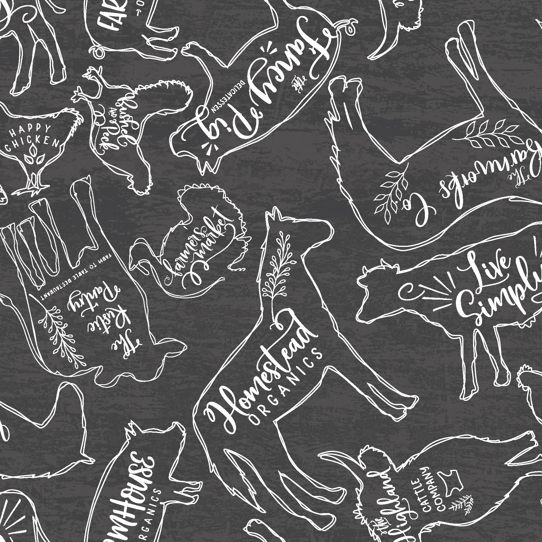 slide 5 of 7, Black & White Fabric Strips By Loops & Threads, 2.5 in x 42 in