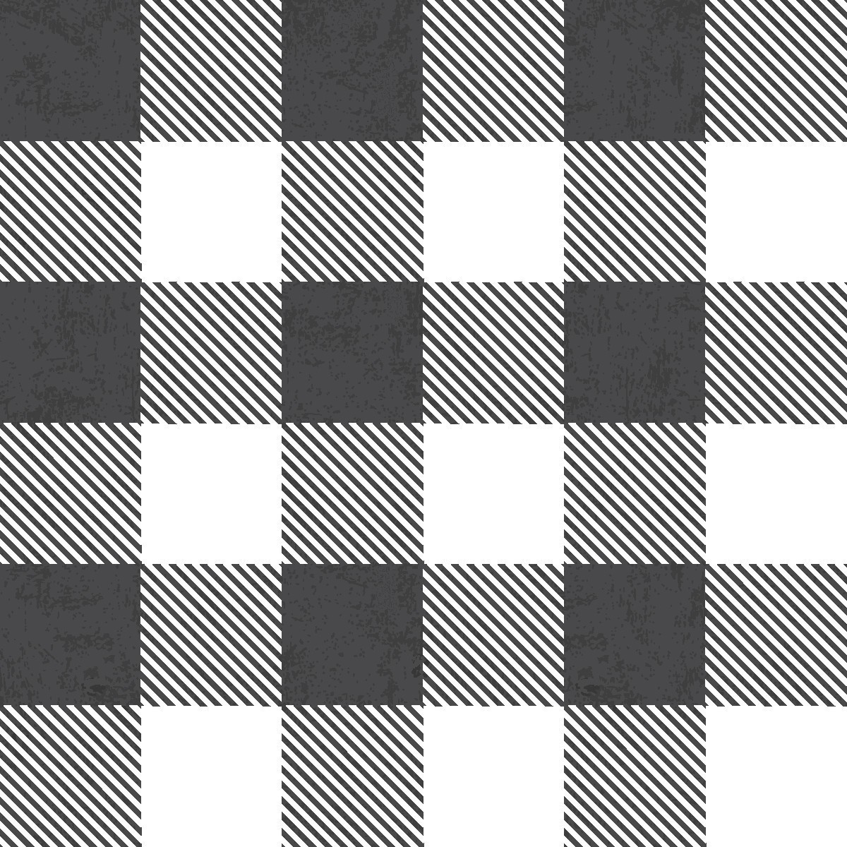 slide 4 of 7, Black & White Fabric Strips By Loops & Threads, 2.5 in x 42 in