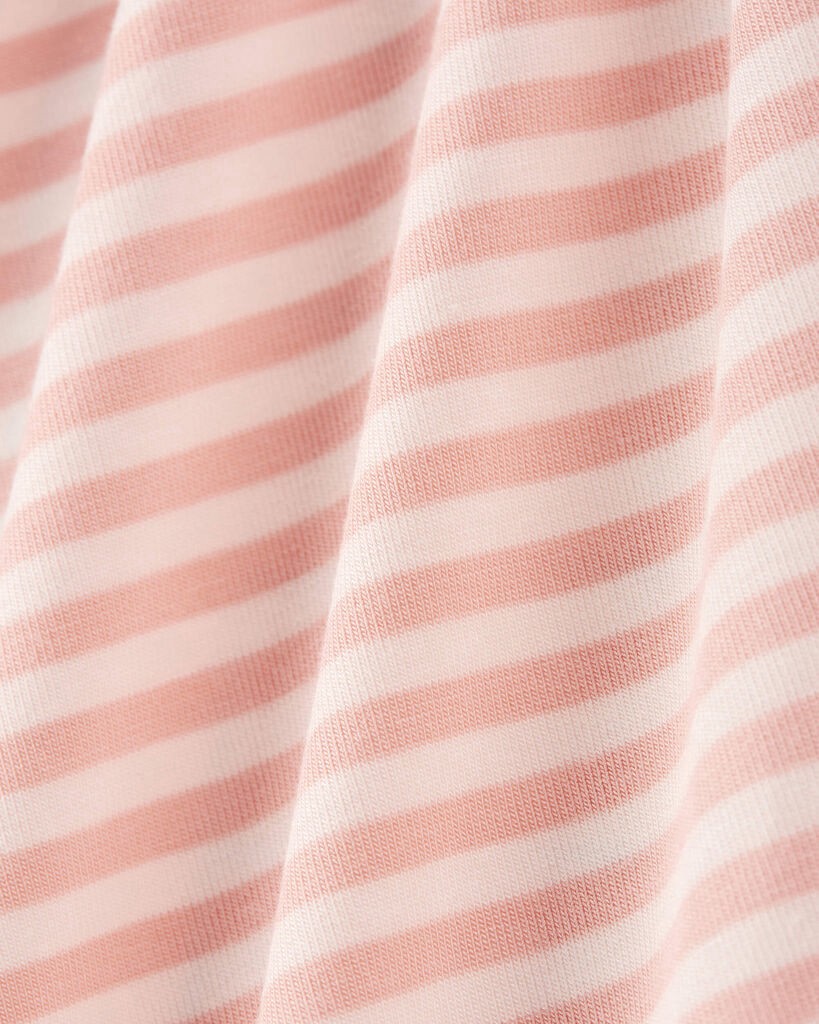 slide 2 of 3, Carter's Baby 2-Piece Striped Swaddle Cap and Blanket Set - Pink Pink 0-3M, 2 pc