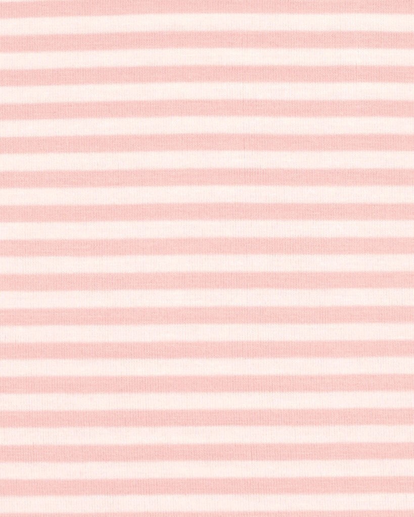 slide 3 of 3, Carter's Baby 2-Piece Striped Swaddle Cap and Blanket Set - Pink Pink 0-3M, 2 pc