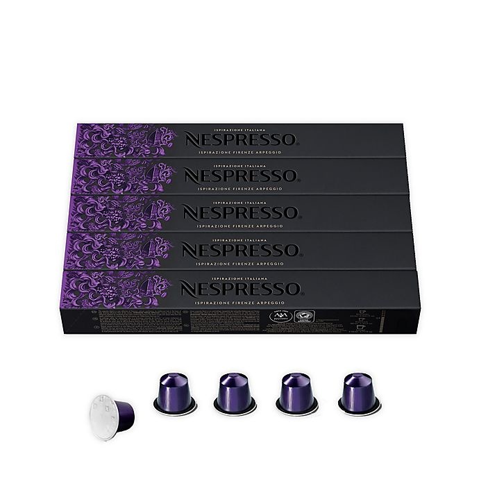 slide 1 of 1, Nespresso OriginalLine Ispirazione Firenze Arpeggio Espresso Capsules, 50 ct