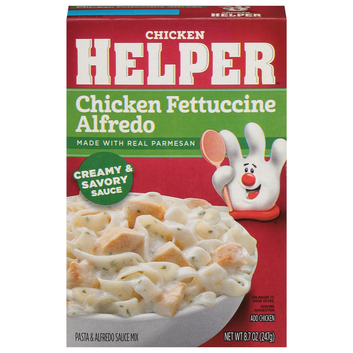 slide 5 of 13, Chicken Helper Chicken Fettuccine Alfredo 8.7 oz, 8.7 oz