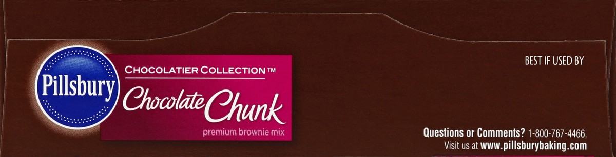 slide 2 of 6, Pillsbury Chocolate Chunk Premium Brownie Mix, 15.5 oz