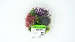 Yummi Sushi Vegetable Japanese Dressing Salmon Poke Bowl - 13.8 oz