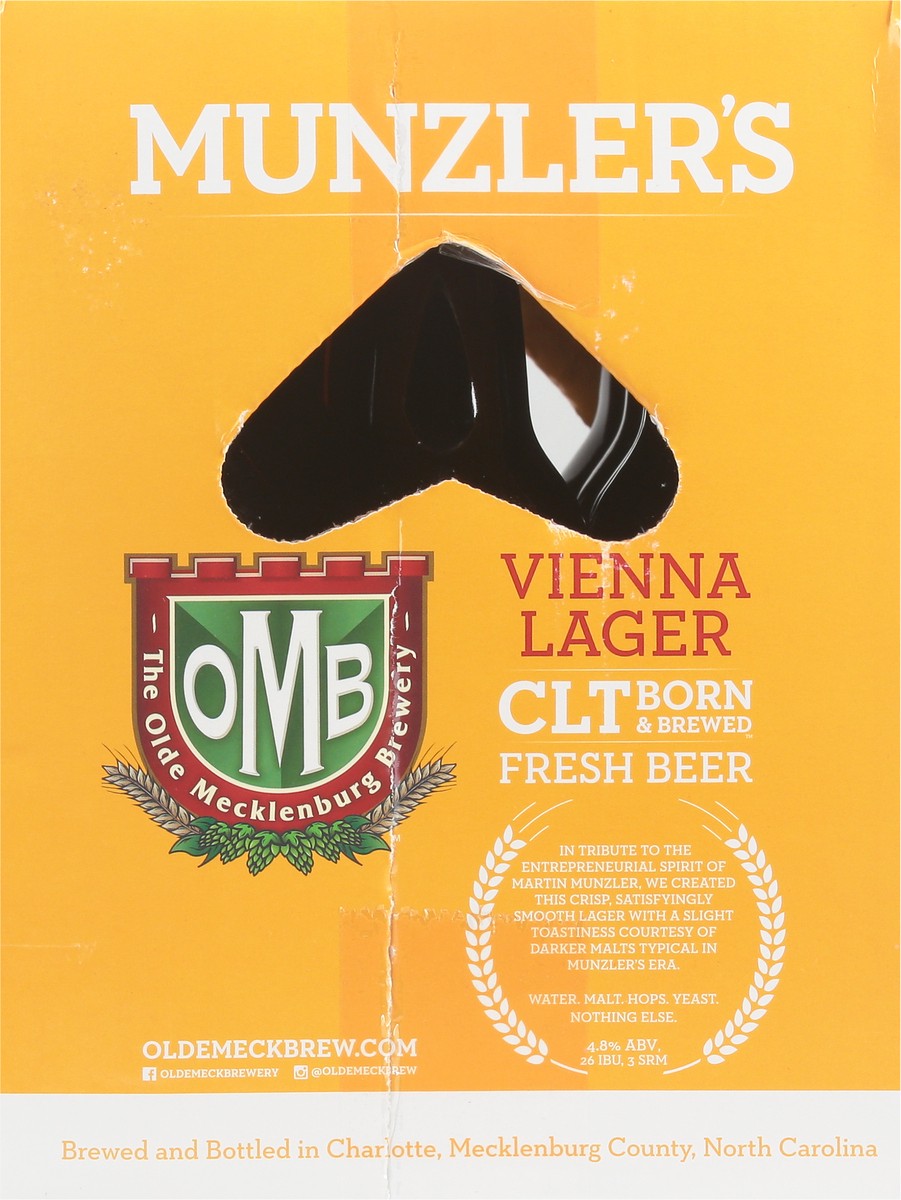 slide 5 of 9, The Olde Mecklenburg Brewery Vienna Lager Munzler's Beer 12 - 12 oz Bottles, 12 ct; 12 oz