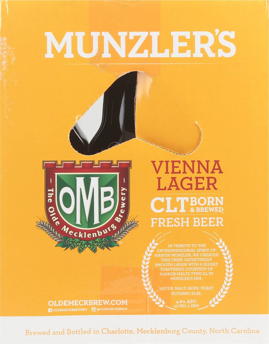 slide 8 of 9, The Olde Mecklenburg Brewery Vienna Lager Munzler's Beer 12 - 12 oz Bottles, 12 ct; 12 oz