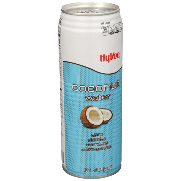 slide 1 of 1, Hy-Vee HealthMarket Coconut Water - 17.5 fl oz, 17.5 fl oz