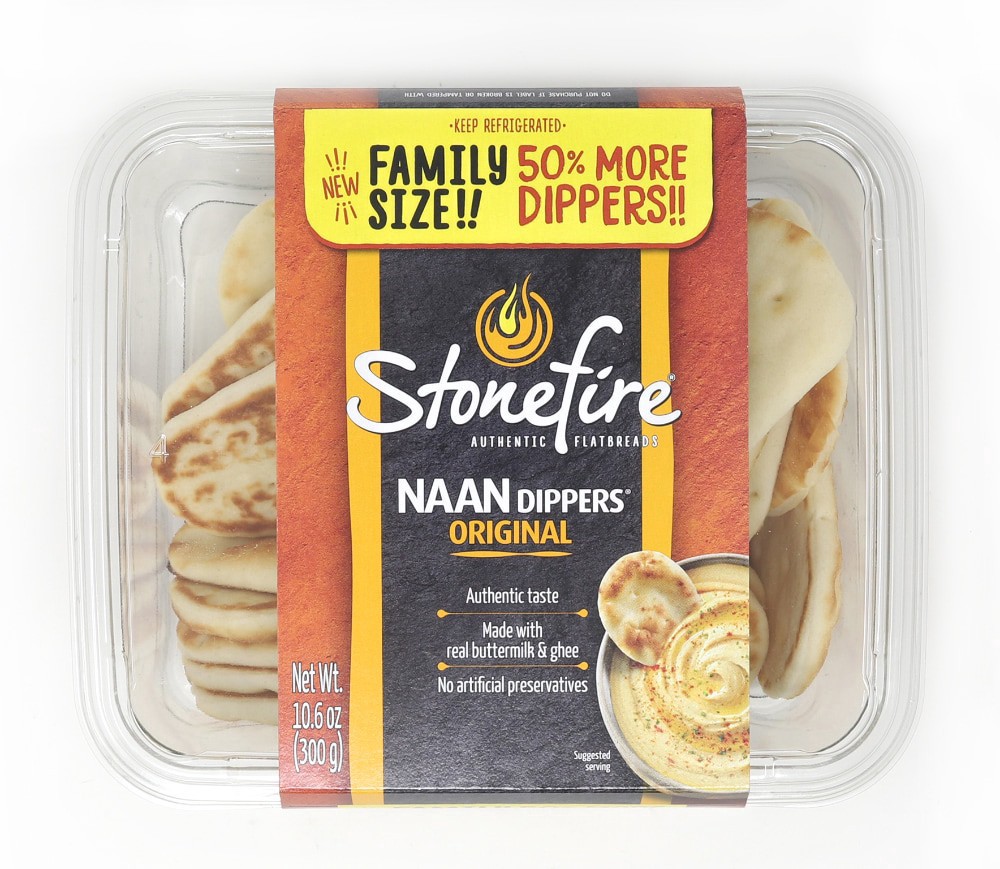 slide 1 of 2, Stonefire Original Naan Dippers Family Pack, 10.6 oz