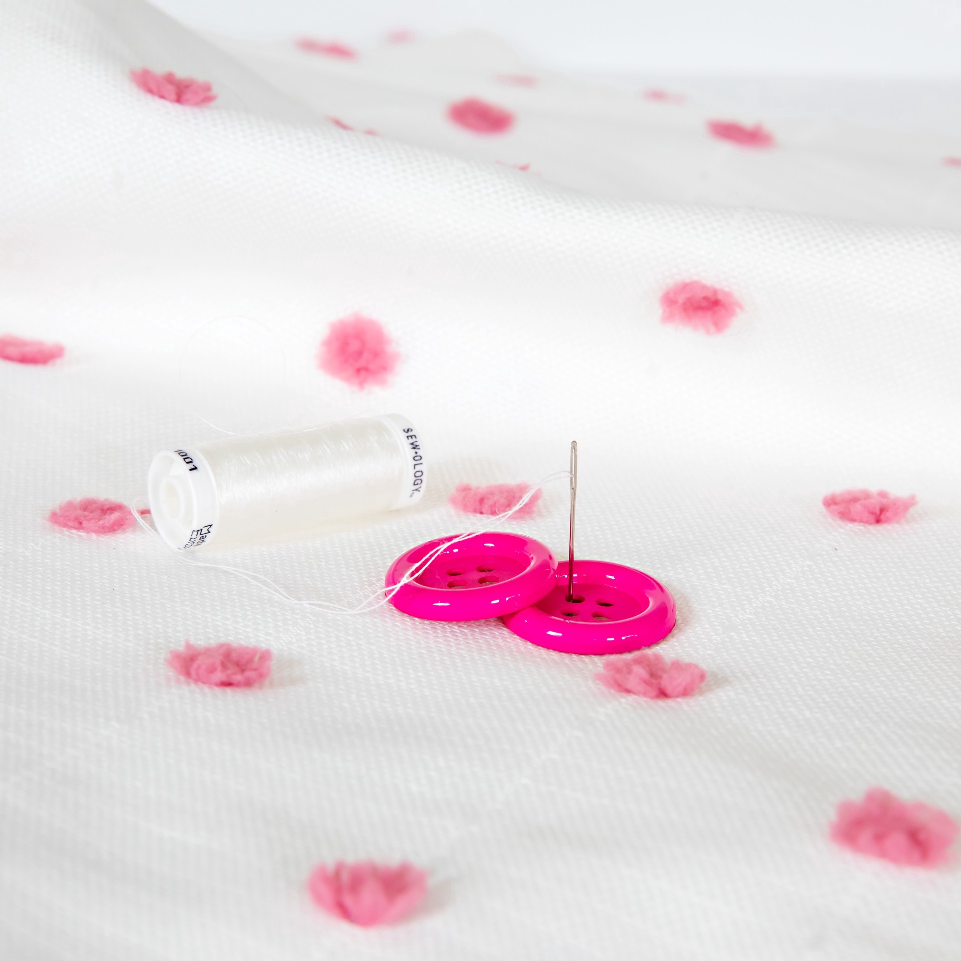 slide 4 of 4, 1.375" Fun Round Buttons By Loops & Threads, 1.37 in