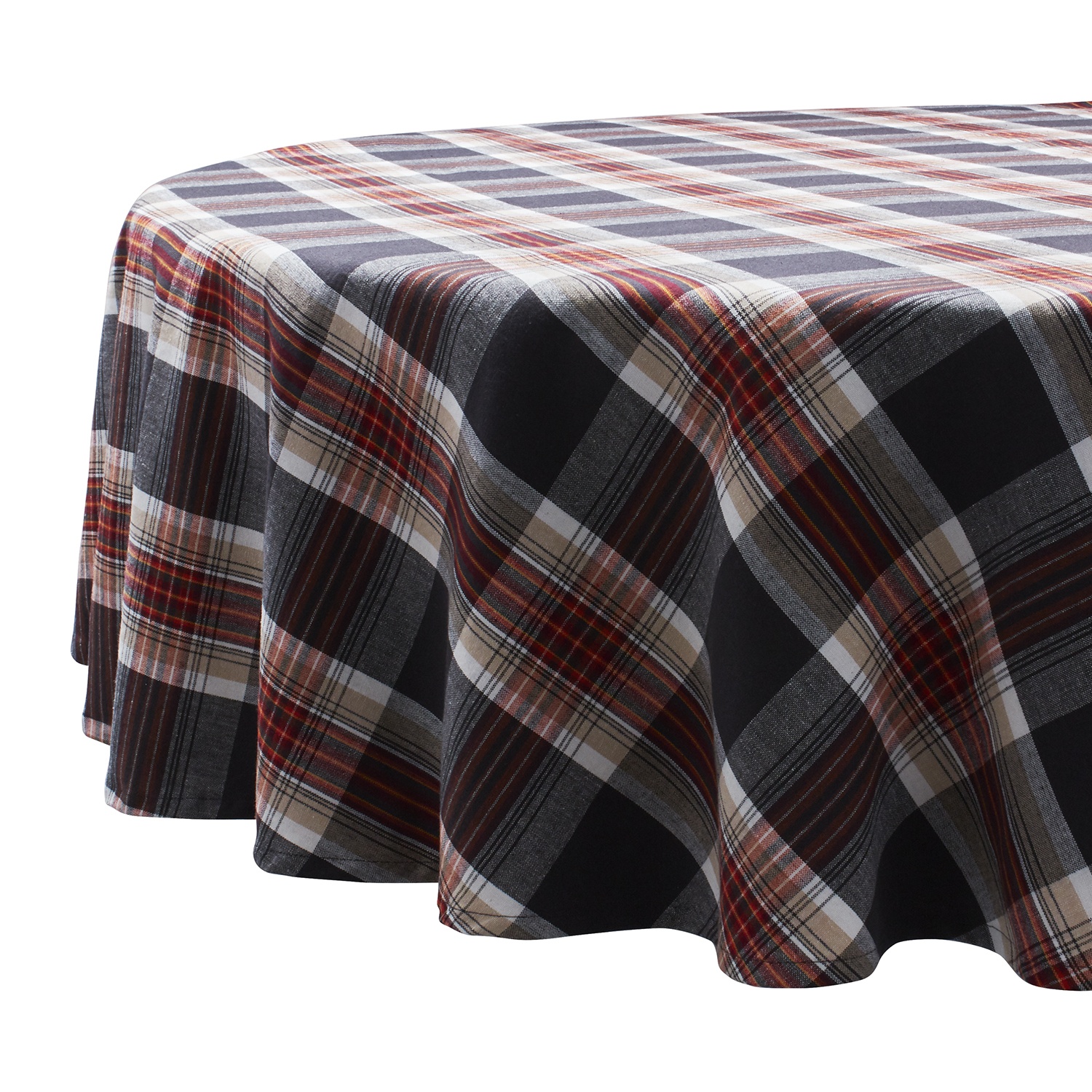 slide 1 of 1, Sur La Table Fall Plaid Tablecloths, 70 in