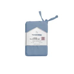 Havenstay Pillowcases, Standard, Blue