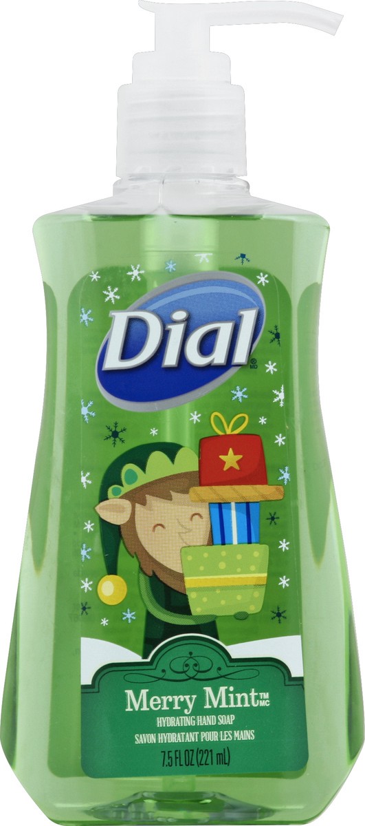 slide 2 of 2, Dial Hand Soap, Hydrating, Merry Mint, 7.5 oz