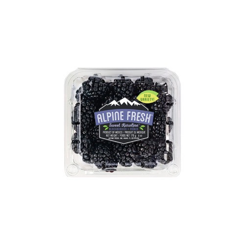 slide 1 of 1, super sweet blackberries, 6 oz., 6 oz