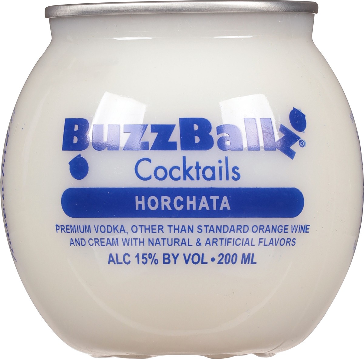 slide 5 of 12, BuzzBallz Horchata Cocktails 200 ml, 200 ml