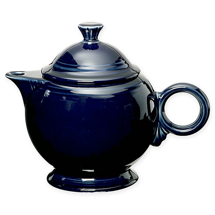 slide 1 of 3, Fiesta Teapot - Cobalt Blue, 1 ct