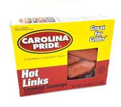 Carolina Pride Hot & Spicy Smoked Sausage