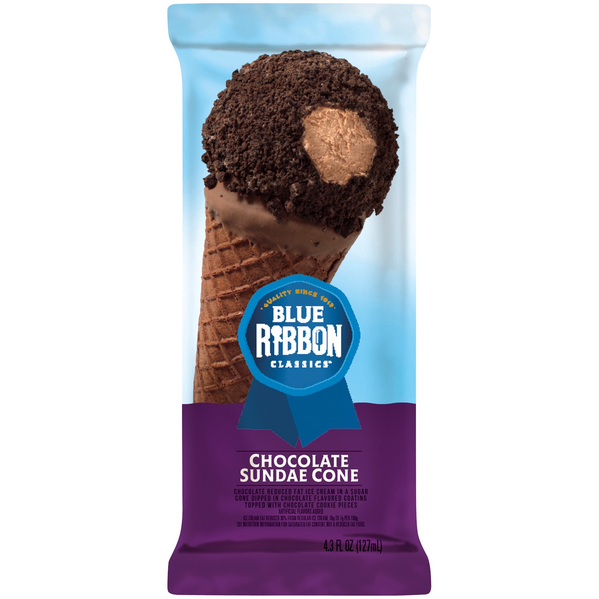 slide 3 of 3, Blue Ribbon Classics Chocolate Sundae Cone, 4.30 fl oz