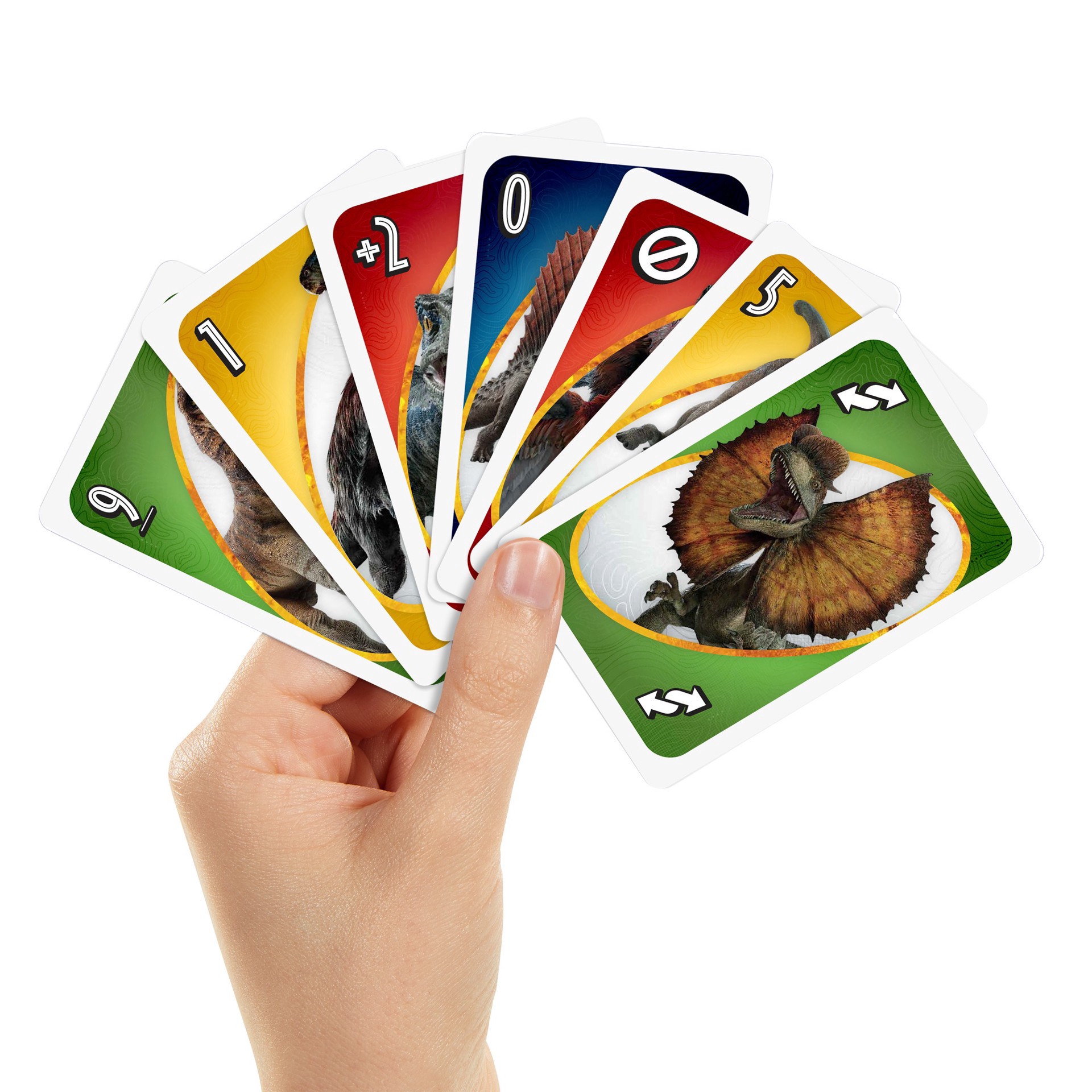 slide 6 of 9, Mattel Uno Jurassic World Dominion Card Game, 1 ct