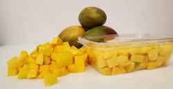 Mangoes Cubed