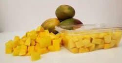 Mangoes Cubed