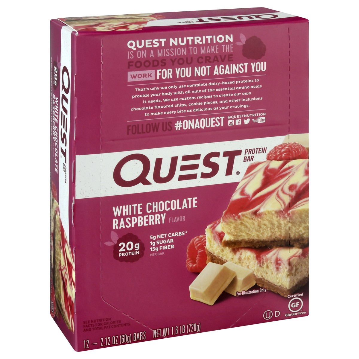 slide 2 of 9, Quest Protein Bar, 12 ct