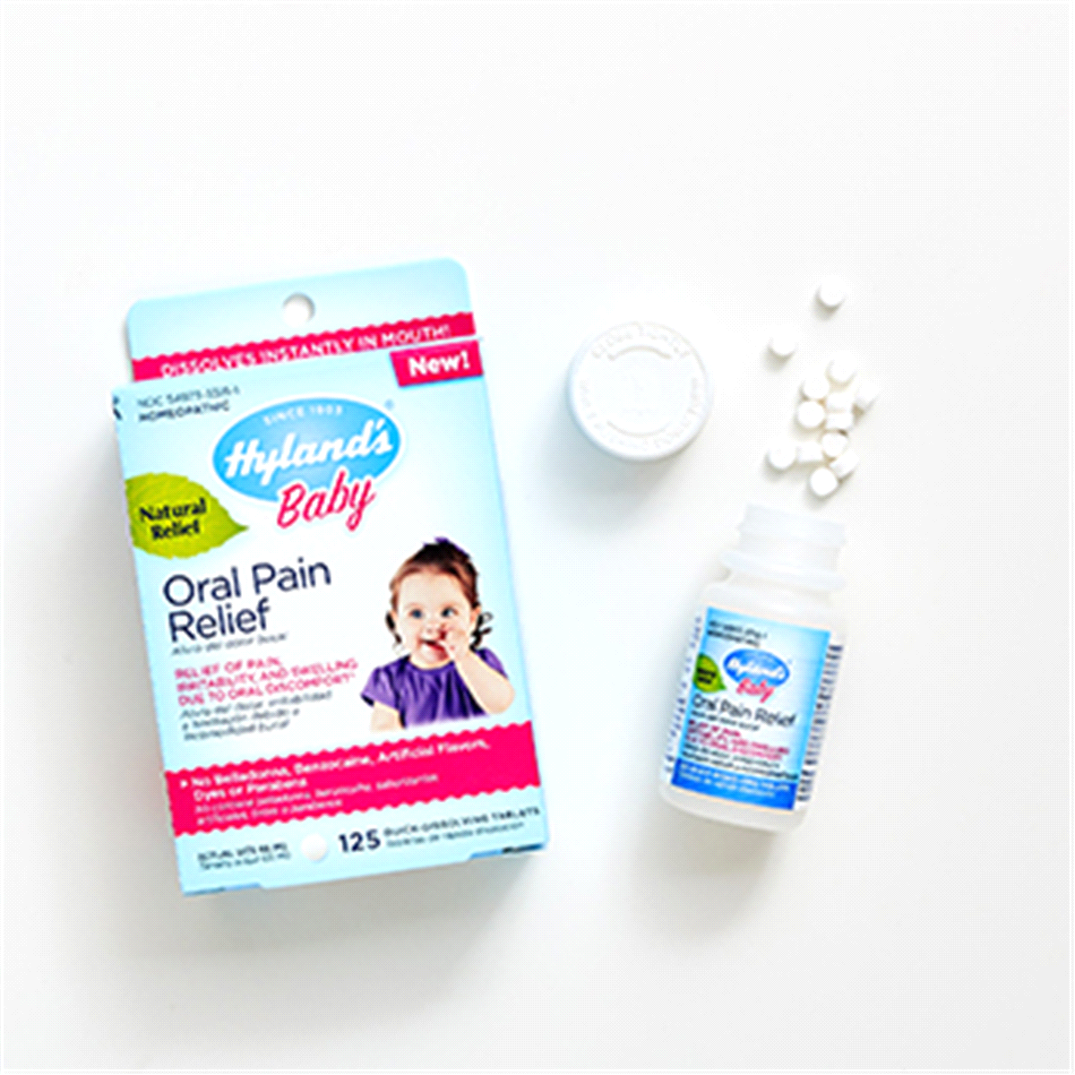 Hyland's Baby Oral Pain Relief Tablets 125 ct Shipt