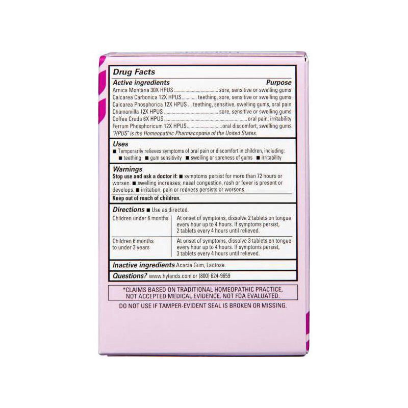 slide 2 of 4, Hyland's's Baby Daytime Oral Pain Relief, 125 ct