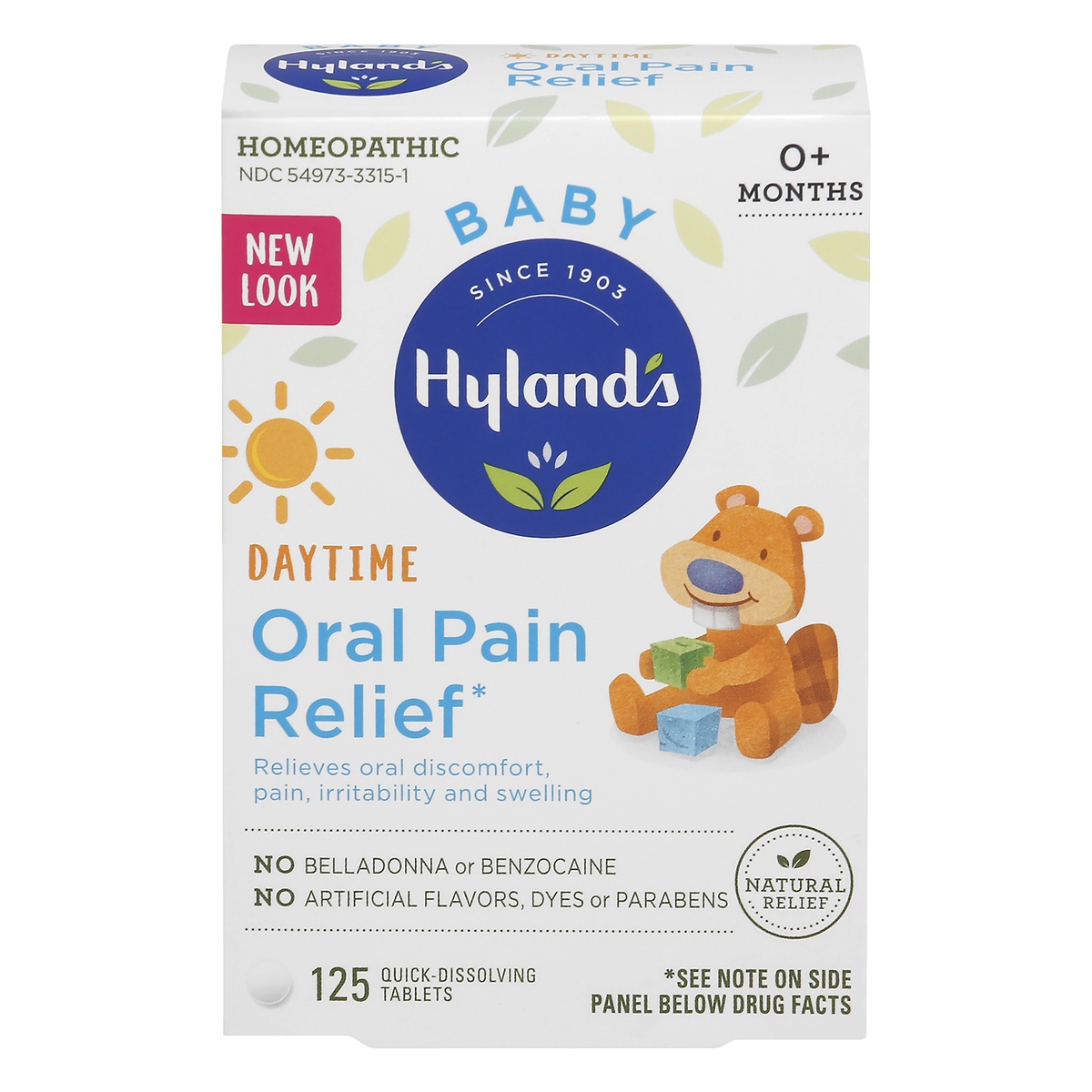 Hyland's Baby Oral Pain Relief Tablets 125 ct Shipt