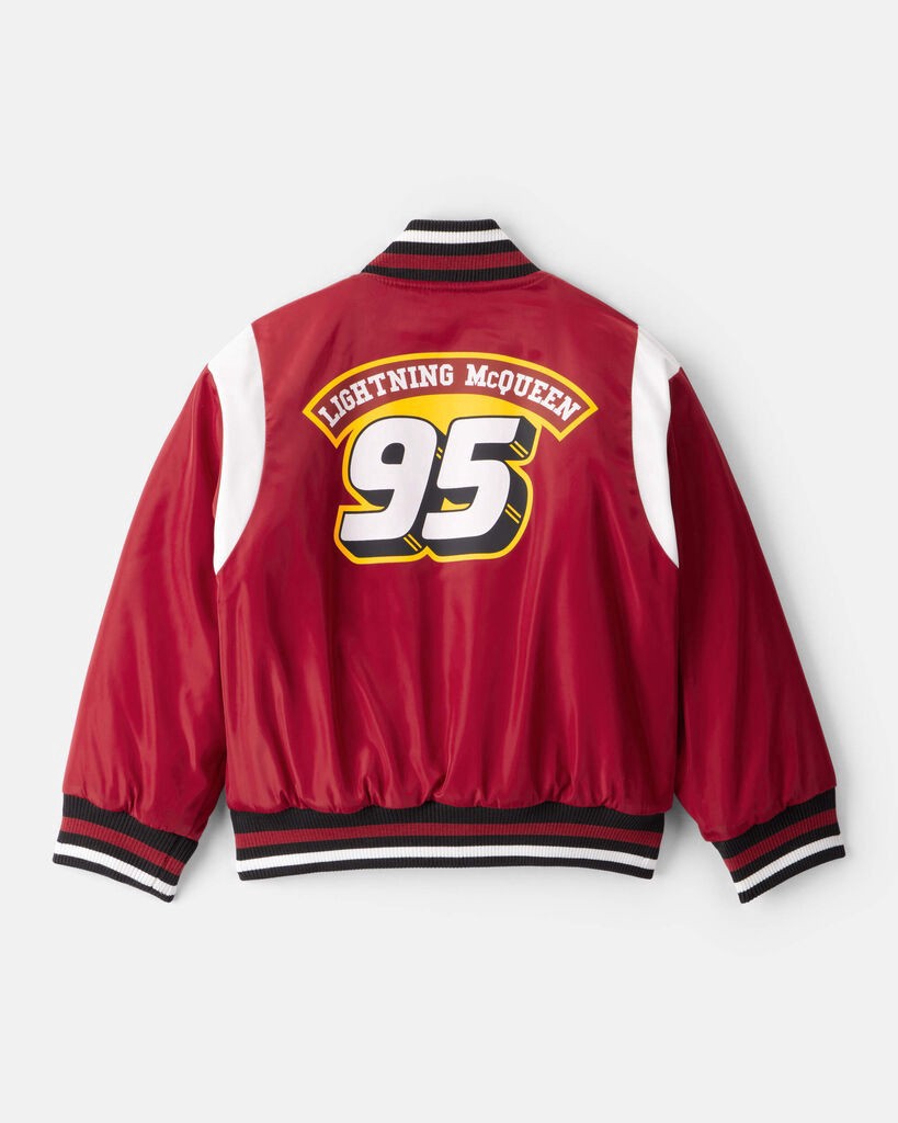 slide 5 of 5, Carter's Carters Toddler Boy ©Disney/Pixar Cars Long-Sleeve Bomber Fashion Jacket - Red Red 5T, 1 ct