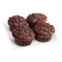 Hy-Vee Loaded Jumbo Double Dutch Muffins 4Ct