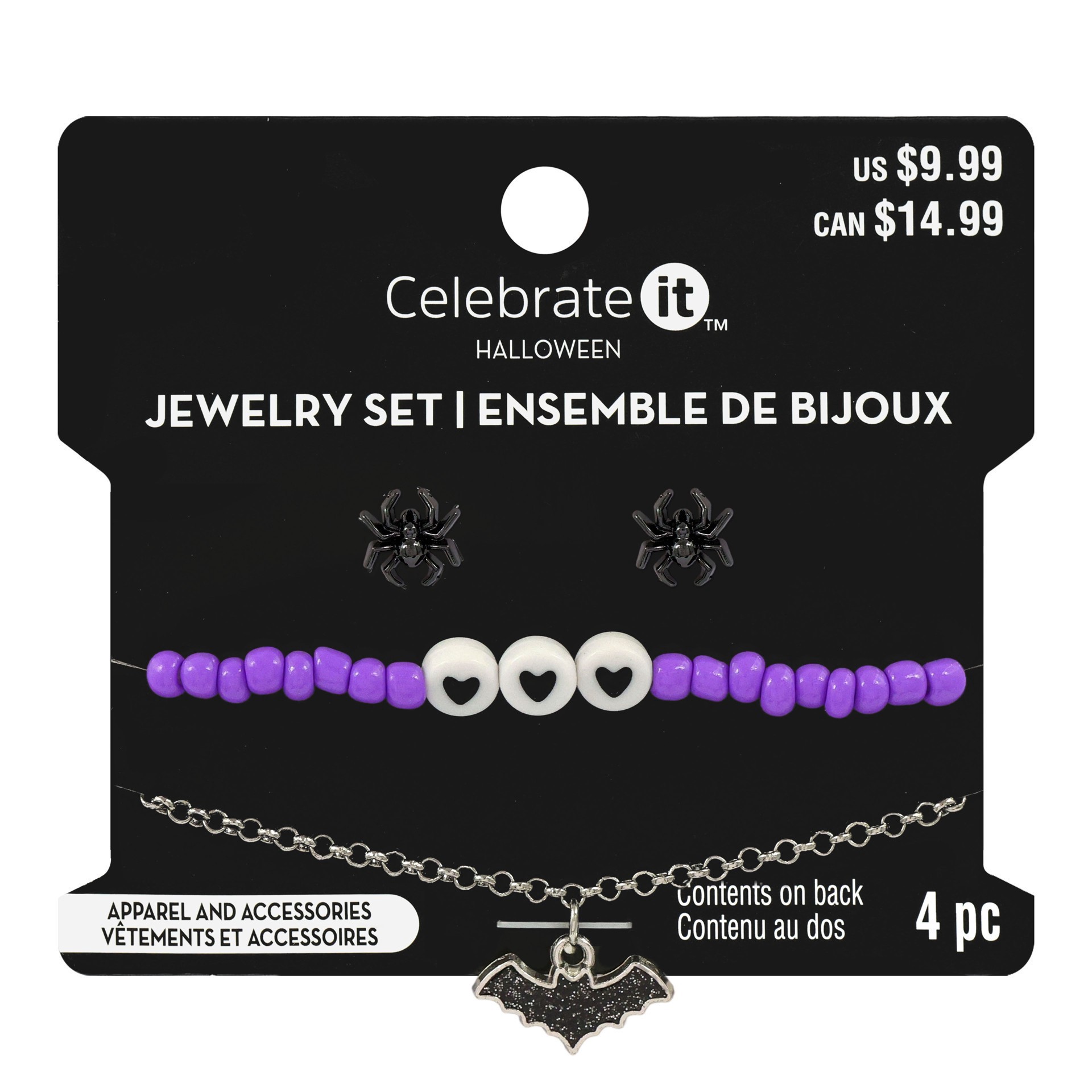 slide 2 of 3, Sweet & Spooky Jewelry Set By Celebrate It, 1 ct