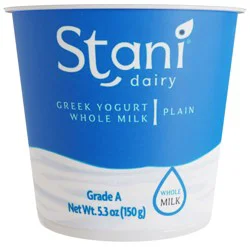 Stani Plain Whole Milk Greek Yogurt
