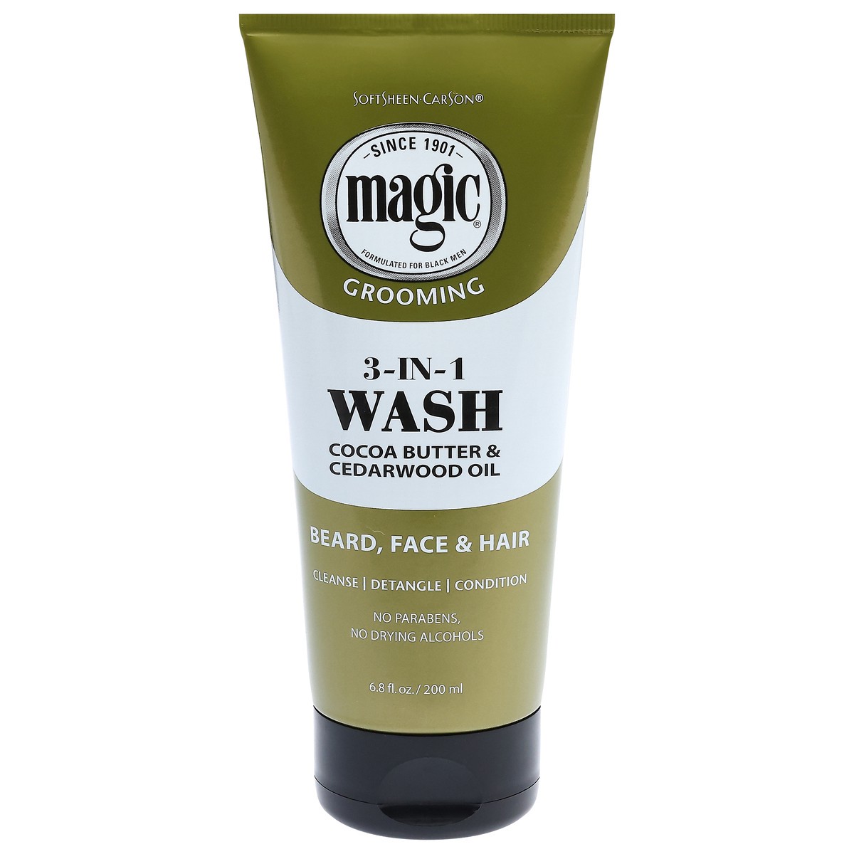 slide 1 of 9, Magic Cocoa Butter & Cedarwood Oil 3-in-1 Wash 6.8 fl oz, 6.8 oz